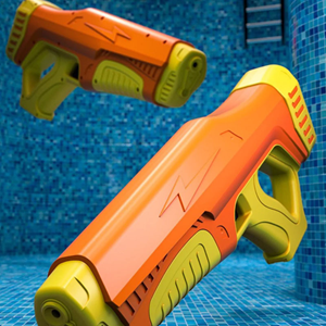 تفنگ اسباب بازی آب پاش شارژی نارنجی Electric Water Gun_اسباب بازی